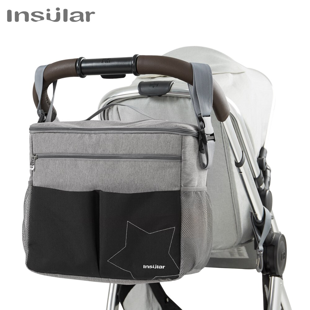 Travel Accessories Baby - معزول سعة كبيرة حفاضات الطفل حقيبة