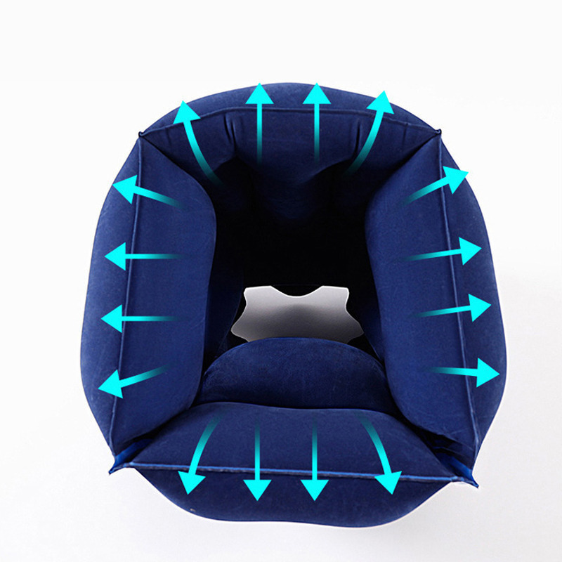 نفخ وسادة السفر اكسسوارات السف - مراجعة Travel Accessories Long Flight وسعره
