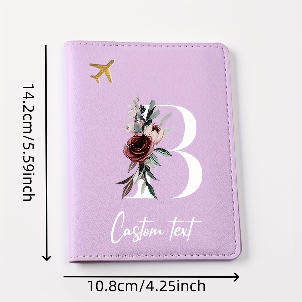 حافظة جواز سفر مخصصة مع الاسم  - مراجعة Travel Accessories Ideas وسعره