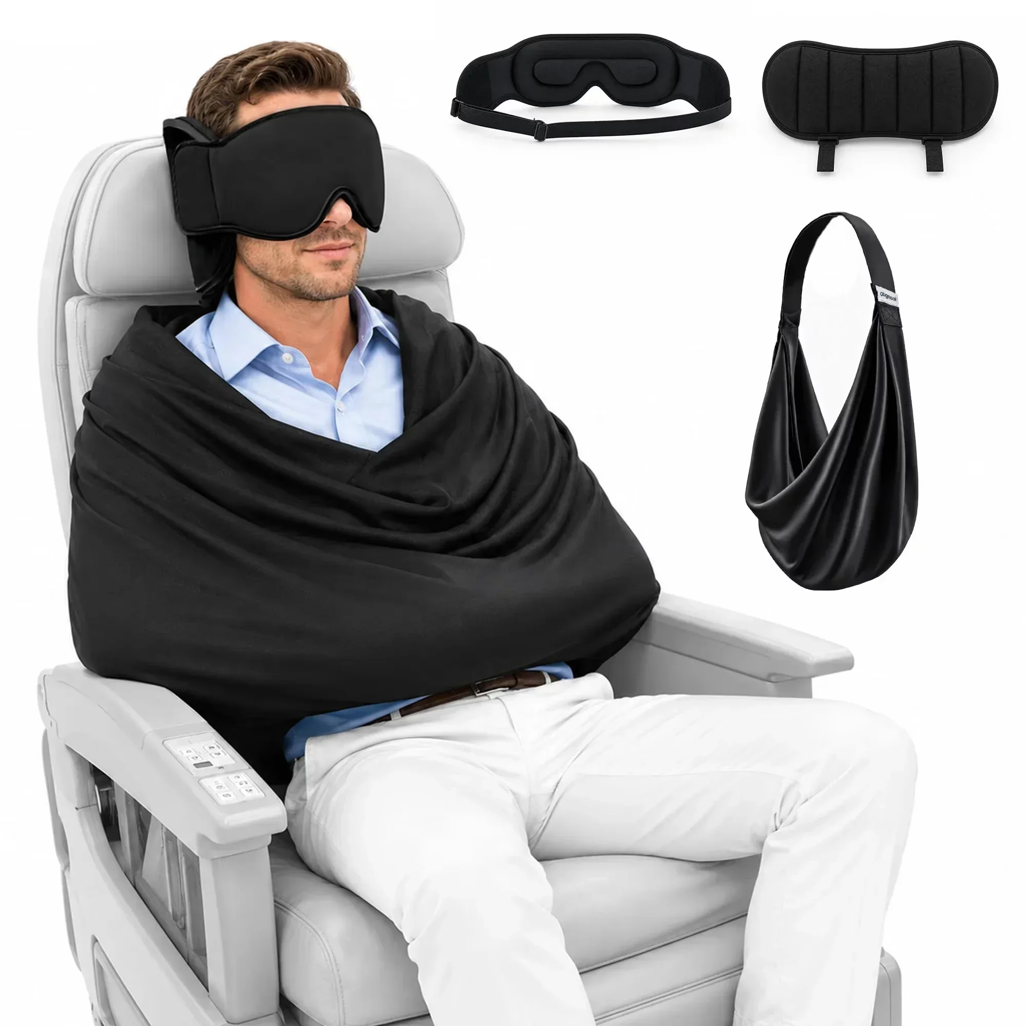 نظام دعم النوم في الطائرة 3 في - مراجعة Travel Accessories Long Flight وسعره