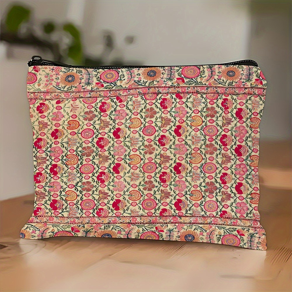 حقيبة مكياج بوهيمية عتيقة حقيب - مراجعة Travel Accessories India وسعره