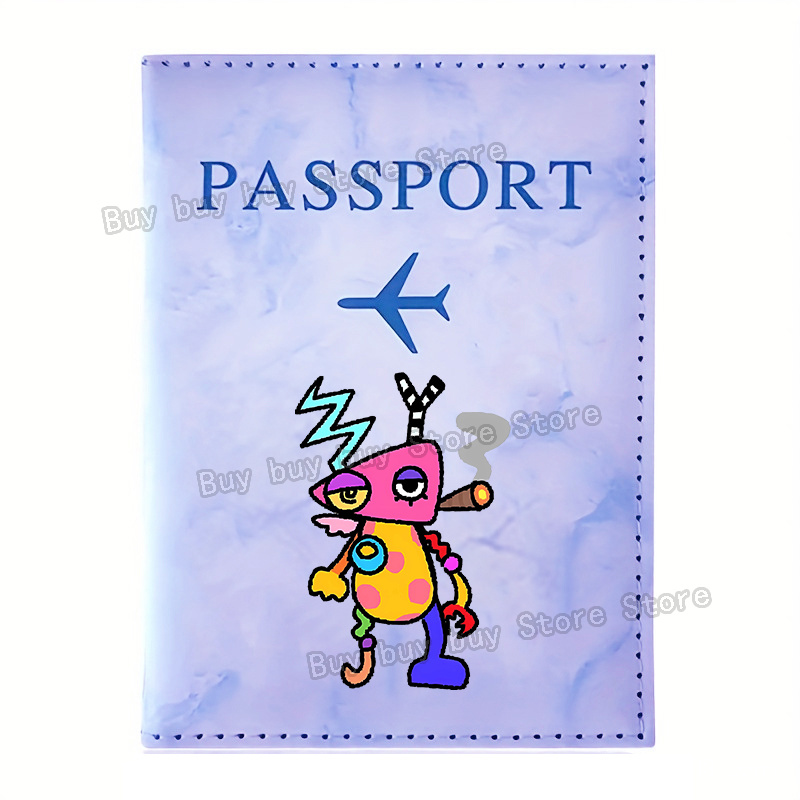 حافظة جواز سفر بتصميم أنمي رائ - مراجعة Travel Accessories Aesthetic وسعره